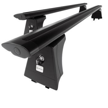 Aluminium-Dachträger für Hyundai i30 II (2012-2017) - schwarz Dachträger Dachgep