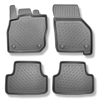 TPE Fußmatten Auto für Volkswagen Golf VIII mHEV Hatchback (11.2020-....) - schw