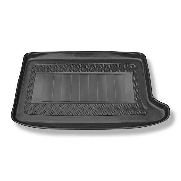 Kofferraumwanne für Audi A2 8Z Hatchback (1999-2005) - Kofferraummatte rutschfest Schutzmatte - obere Ladefläche; mit vollem Reserverad