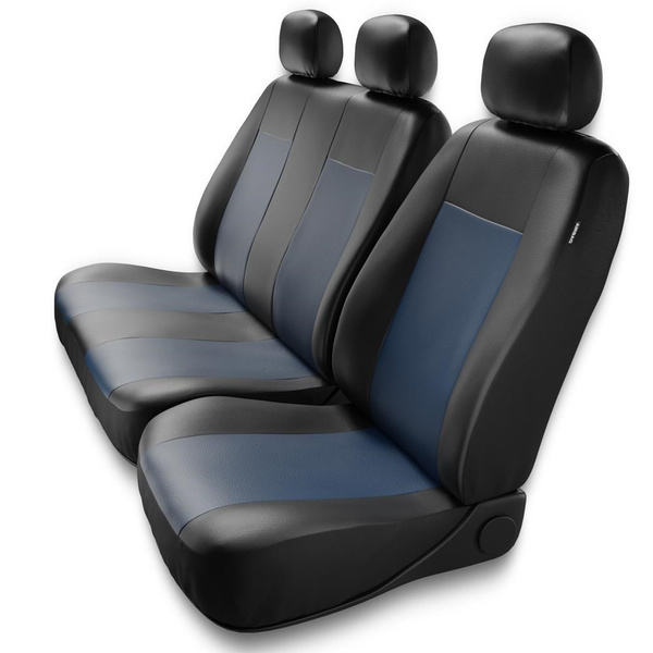 Universal Sitzbezüge Auto für Fiat Ducato III, IV, V, VI (1994-....) – Vordersitze Autositzbezüge Schonbezüge – BC-BL