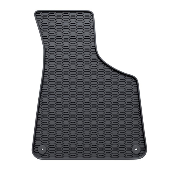 Gummifußmatten Auto für Audi A3 8P Hatchback, Sportback (2003-2012) - Gummimatten Gummi Fußmatten - schwarz - 4 Stk.