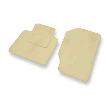 Fußmatten Auto für Honda S2000 Roadster (1999-2009) - Premium Velours beige Auto