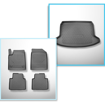 Set Kofferraumschale und angepasste Autoteppiche TPE für: Seres 3 SUV (04.2021-.