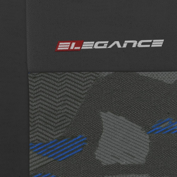 Universal Sitzbezüge Auto für Toyota Yaris I, II, III, IV (1999-....) - Autositzbezüge Schonbezüge für Autositze - UNE-BL