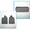 Set Kofferraumschale und angepasste Autoteppiche TPE für: Aixam Miniauto Cross Hatchback (2010-2016)