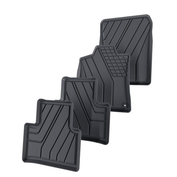 TPE Fußmatten Auto für Opel Astra L Sports Tourer (2021-....) - schwarz Automatten Autoteppiche - nicht fuer Hybrid