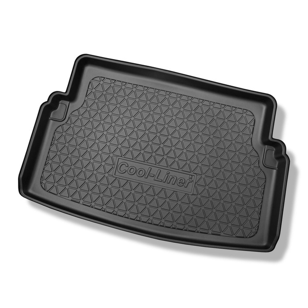 Kofferraumwanne für Volkswagen Caddy IV Maxi Van (10.2007-10.2020) - Kofferraummatte rutschfest Schutzmatte - Trendline, Comfortline, Highline; 7 Sitze; hinter der 3. Sitzreihe