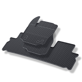 Gummifußmatten Auto für Ford Galaxy III MPV (2006-2015) - Gummimatten Gummi Fußm
