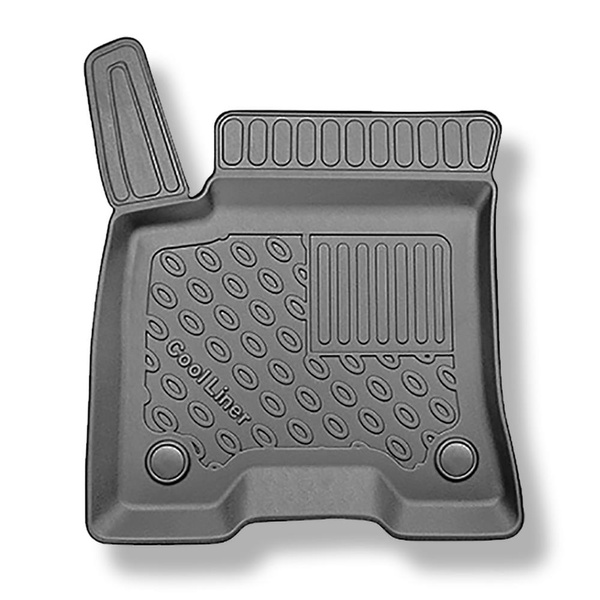 Set Kofferraumschale und angepasste Autoteppiche TPE für: Mercedes-Benz EQA H243 SUV (03.2021-....) - oberer Kofferraum (für Multiboden);beweglicher Boden in höchster Stellung