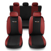 Universal Sitzbezüge Auto für Alfa Romeo 156 I, II (1997-2007) - Autositzbezüge Schonbezüge für Autositze - TG-RD