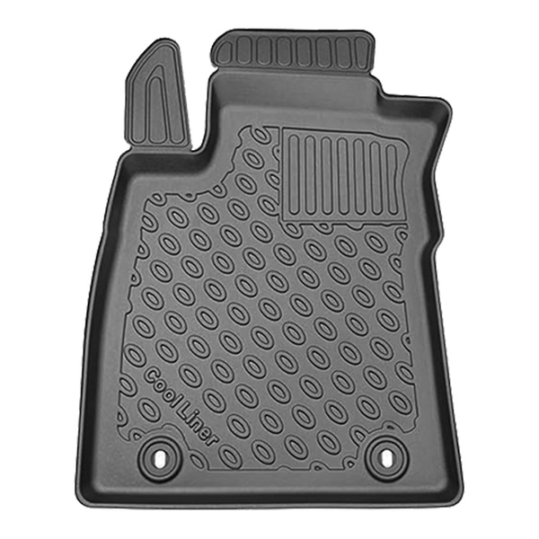 Set Kofferraumschale und angepasste Autoteppiche TPE für: MG ZS SUV (06.2022-08.2024) - für unteren und oberen Kofferraum;mit beweglichem Boden im Kofferraum;nicht fuer Hybrid+