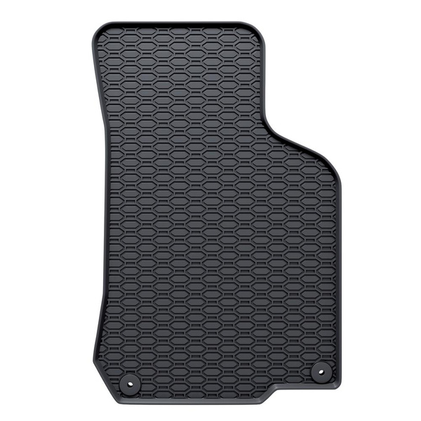 Gummifußmatten Auto für Volkswagen Bora I Limousine, Variant (1997-2005) - Gummimatten Gummi Fußmatten - schwarz - 4 Stk.