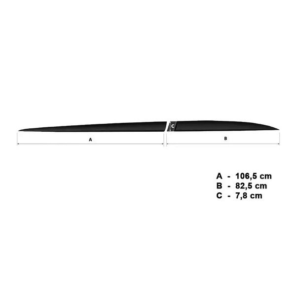 Schwarze Auto Seitenschutzleisten Hyundai Ioniq 6 Limousine (2022-....)