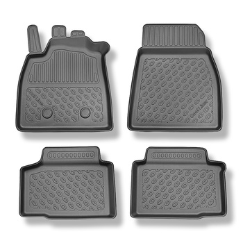 TPE Fußmatten Auto für Dacia Duster III SUV (06.2024-....) - schwarz Automatten 