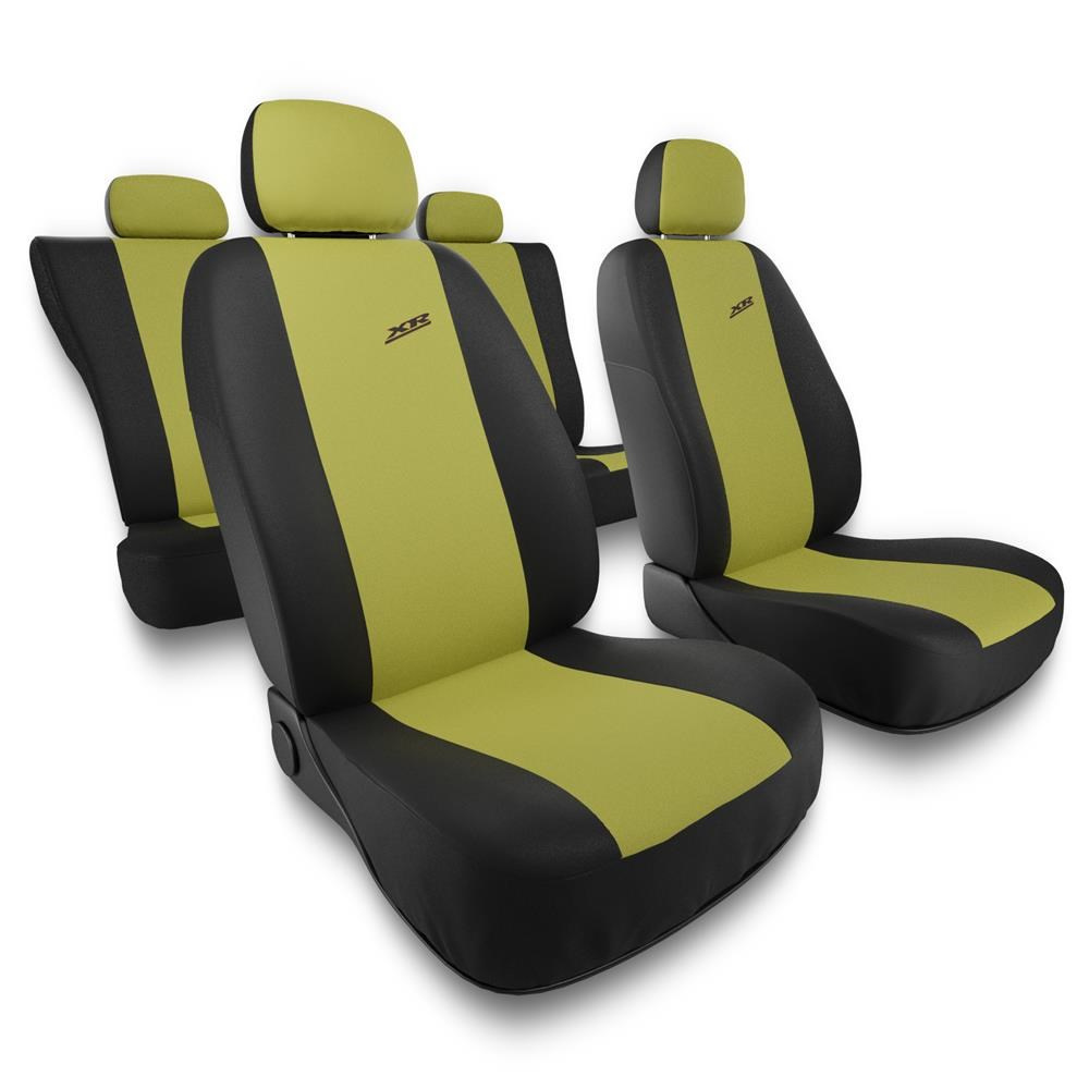 Sitzbezüge Auto für Seat Ibiza I, II, III, IV, V (1984-2019) - Vordersitze  Autositzbezüge Set Universal Schonbezüge - Auto-Dekor - Elegance 1+1 - P-2  P-2