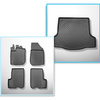 Set Kofferraumschale und angepasste Autoteppiche TPE für: Dacia Logan II Limousine (03.2013-12.2020)