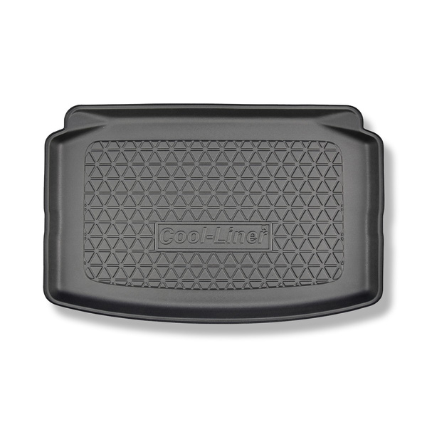 Kofferraumwanne für Volkswagen Polo VI Hatchback (10.2017-....) - Kofferraummatte rutschfest Schutzmatte - untere Ladefläche; Modelle ohne Varioboden