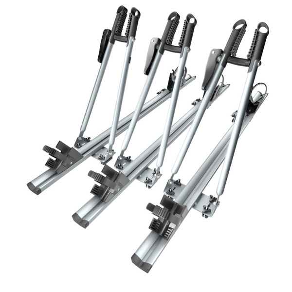 Dachfahrradträger, Dachfahrradhalter mit Schlüssel und Alubalken - 3xM-17