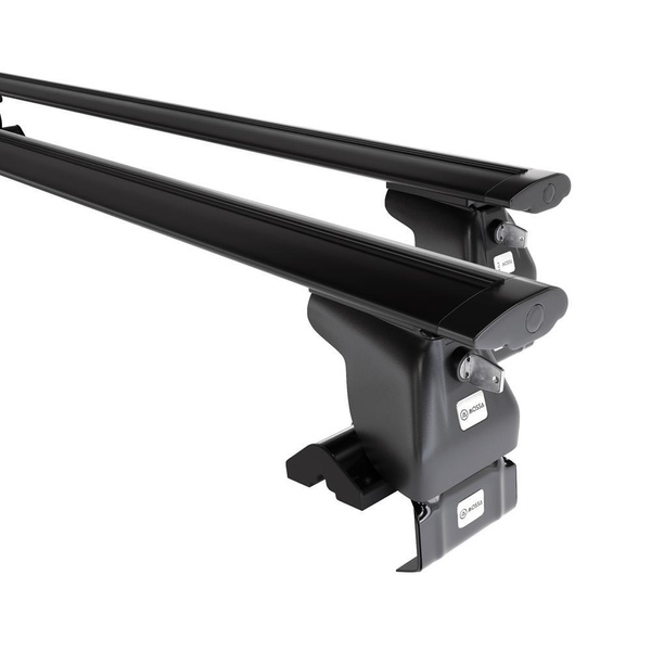 Aluminium-Dachträger für Dodge RAM 1500 (2009-2018) - schwarz Dachträger Dachgepäckträger - ohne Montagelemente