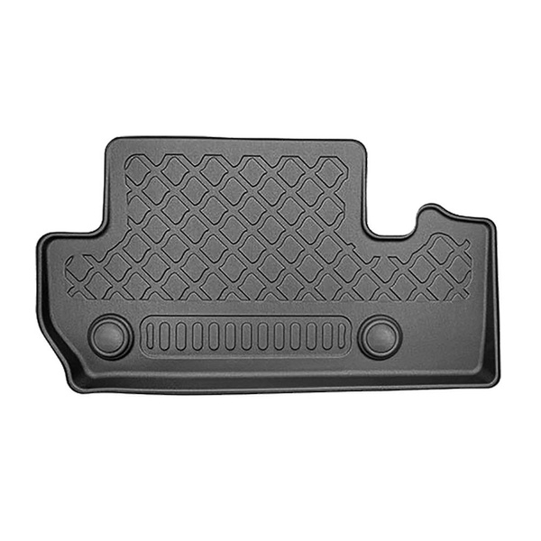 Set Kofferraumschale und angepasste Autoteppiche TPE für: Peugeot 3008 II SUV (11.2016-11.2023) - untere Ladefläche mit Vorbereitung für den Varioboden;unter / ohne beweglichen Boden (Flex Floor) im Kofferraum;nicht für Hybride Versionen;mit Hi-Fi-System