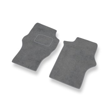Fußmatten Auto für Mitsubishi L400 Van (1994-2007) - Premium Velours graue Autom