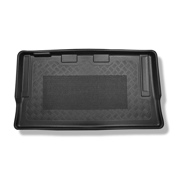 Kofferraumwanne für Mercedes-Benz V Klasse W447 Van (06.2014-....) - Kofferraummatte rutschfest Schutzmatte - lange Version (Radstand 3.200 mm, Autolänge 5.140 mm); hinter der 3. Sitzreihe; ohne geteilten Gepäckraum