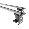 Aluminium-Dachträger für Audi A3 8P/8PA (2003-2012) - silbern Dachträger Dachgepäckträger - ohne Montagelemente