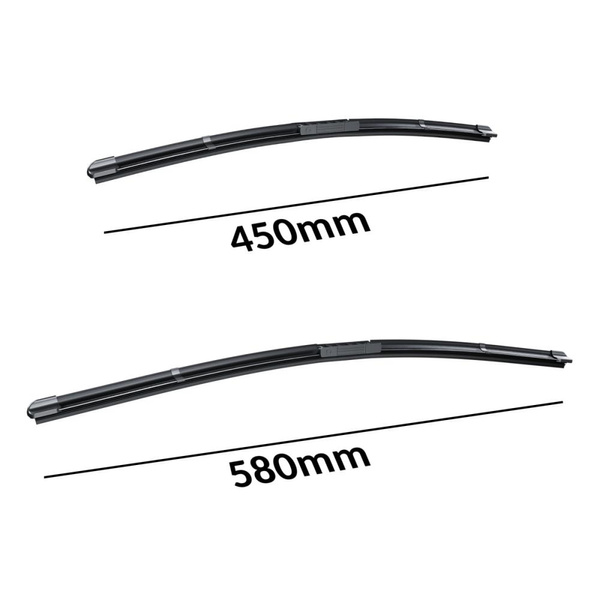 Vordere Scheibenwischer für Fiat Siena Limousine (04.1997-12.2001) - Wischerblätter Flach