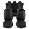 Universal Sitzbezüge Auto für Seat Ateca (2016-....) – Autositzbezüge Schonbezüge für Autositze – TG-G