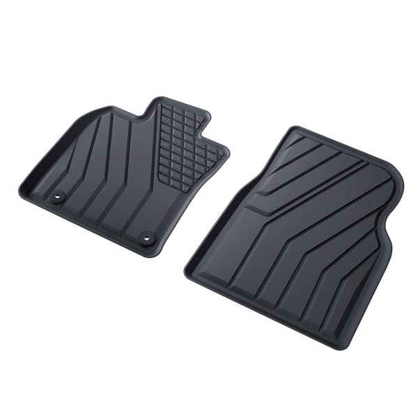 TPE Fußmatten Auto für Toyota Camry IX Limousine (2018-....) - schwarz Automatten Autoteppiche