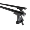 Aluminium-Dachträger für Ford Mondeo mk V (2014-2022) - schwarz Dachträger Dachgepäckträger - ohne Montagelemente