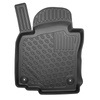TPE Fußmatten Auto für Skoda Octavia II Kombi (2004-04.2013) - schwarz Automatten Autoteppiche