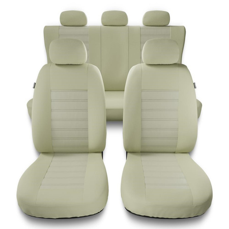 Universal Sitzbezüge Auto für BMW 5er E34, E39, E60, E61, F10, G30, G31 (1988-2019) - Autositzbezüge Schonbezüge für Autositze - MD-8