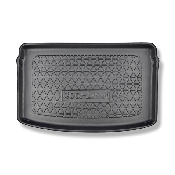 Kofferraumwanne für Audi A1 GB Sportback (07.2018-....) - Kofferraummatte rutschfest Schutzmatte - obere Ladefläche; Varioboden im hoechsten Ebene