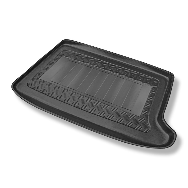 Kofferraumwanne für Audi A2 8Z Hatchback (1999-2005) - Kofferraummatte rutschfest Schutzmatte - obere Ladefläche; mit vollem Reserverad