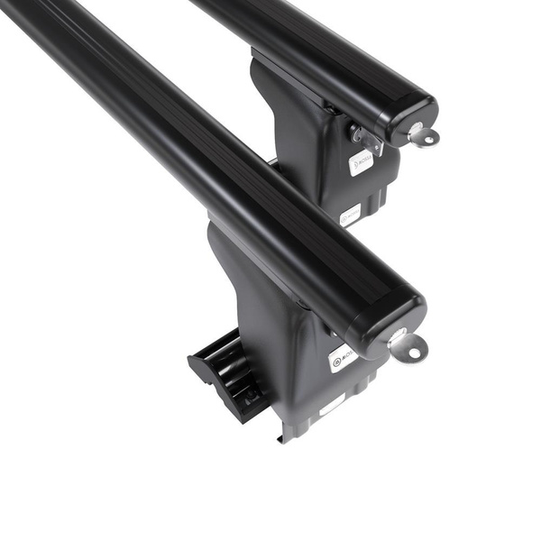 Aluminium-Dachträger für Ssangyong Korando (2012-2019) - schwarz Dachträger Dachgepäckträger - ohne Montagelemente