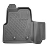 TPE Fußmatten Auto für Ford Transit Custom Van (01.2013-....) - schwarz Automatten Autoteppiche