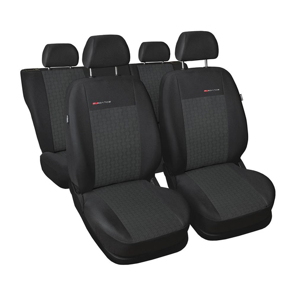 Maßgeschneiderte Sitzbezüge Auto für Citroen C1 II Hatchback (2014-2022) - Autositzbezüge Schonbezüge für Autositze - E1