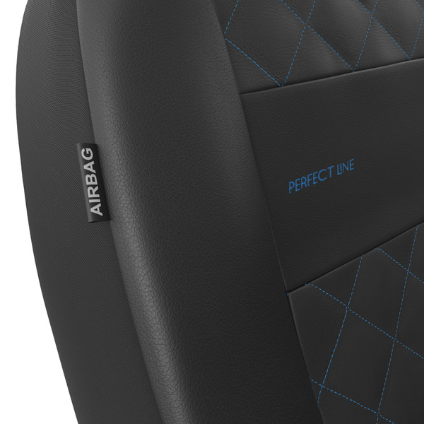 Universal Sitzbezüge Auto für Alfa Romeo Tundra (2010-2020) - Vordersitze Autositzbezüge Schonbezüge - PRP-BL