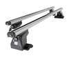 Aluminium-Dachträger für Hyundai Terracan (2001-2007) - silbern Dachträger Dachgepäckträger - T-profil
