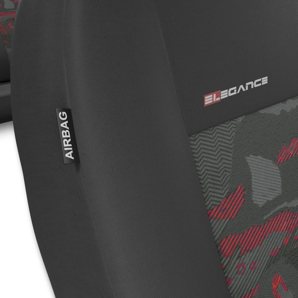 Universal Sitzbezüge Auto für Renault Captur I, II (2013-....) - Autositzbezüge Schonbezüge für Autositze - UNE-RD