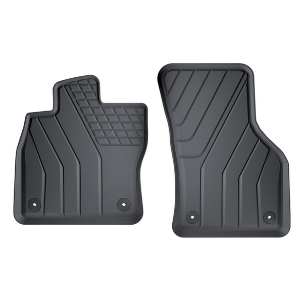 TPE Fußmatten Auto für Seat Leon III Hatchback, Sportstourer (2013-2020) - schwarz Automatten Autoteppiche