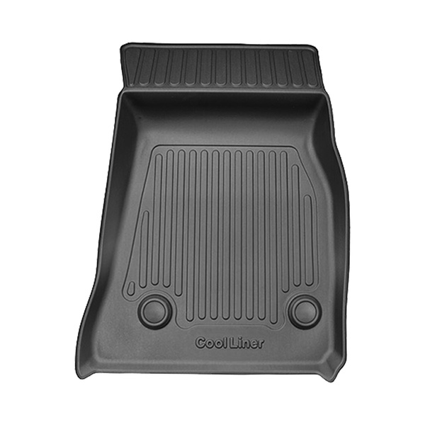 TPE Fußmatten Auto für BMW 2er G42, G87 Coupé (01.2022-....) - schwarz Automatten Autoteppiche