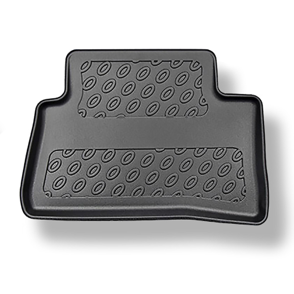 Set Kofferraumschale und angepasste Autoteppiche TPE PREMIUM für: Toyota C-HR SUV (01.2017-12.2023) - mit / ohne Subwoofer; rechter Rand abschneidbar; auch für Hybriden; nicht fuer 2.0 Hybrid Dynamic Force