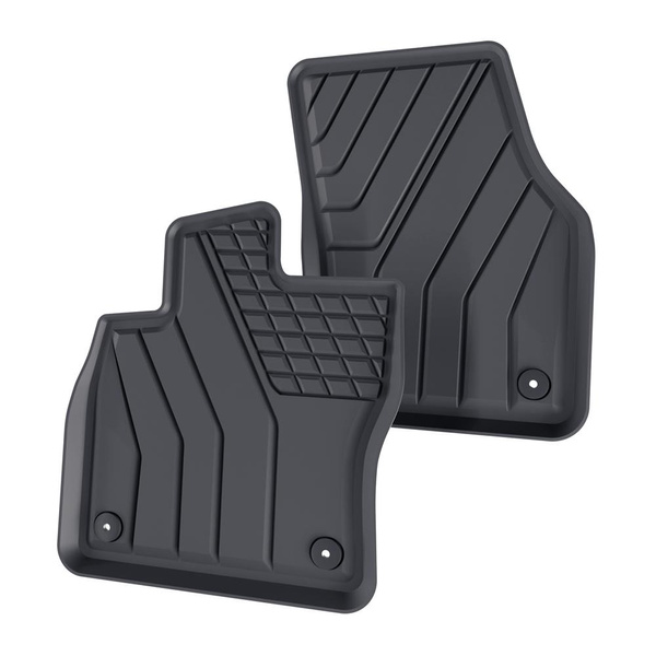 TPE Fußmatten Auto für Seat Ateca SUV (2016-....) - schwarz Automatten Autoteppiche