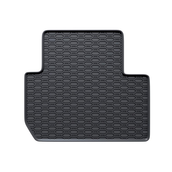 Gummifußmatten Auto für Mitsubishi Outlander III SUV (2012-2022) - Gummimatten Gummi Fußmatten - schwarz - 4 Stk.