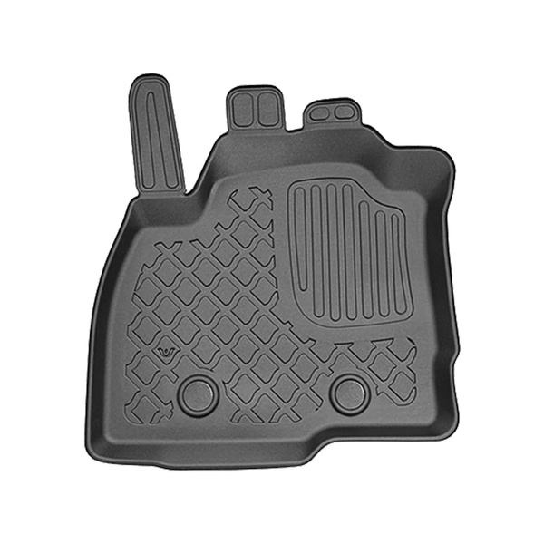 TPE Fußmatten Auto für Dacia Bigster Mild Hybrid SUV (03.2025-....) - schwarz Automatten Autoteppiche