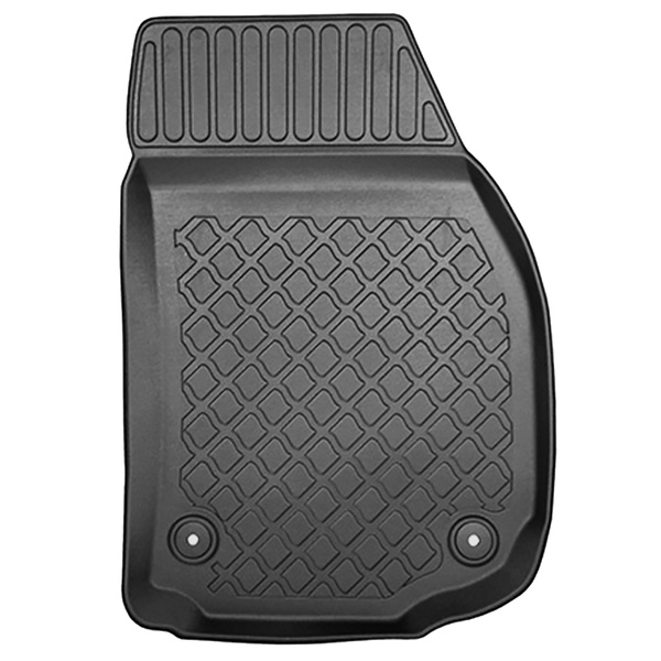 Set Kofferraumschale und angepasste Autoteppiche TPE für: Opel Zafira B MPV (05.2005-2014) - 7 Sizte; 3. Reihe umgelegt