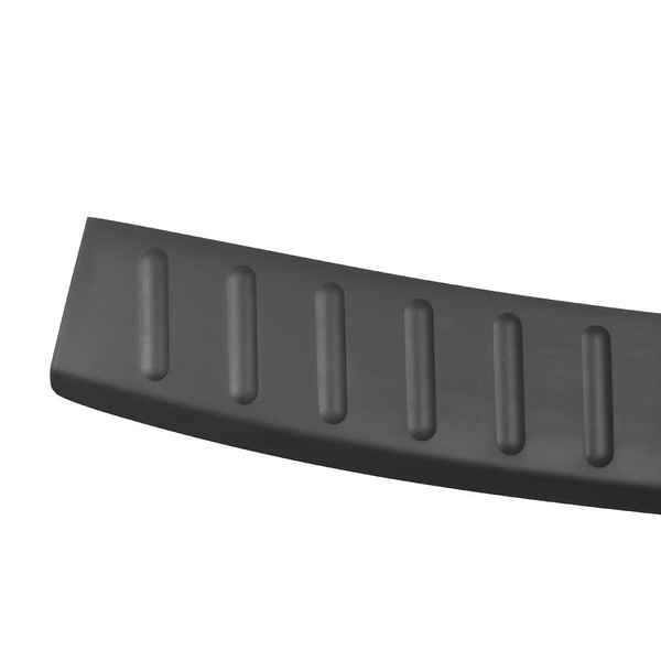 Schwarzer Ladekantenschutz für die hintere Stoßstange Volkswagen Caddy IV Cargo (2015-....)