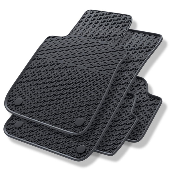 Gummifußmatten Auto für BMW X1 E84 (2009-2015) - schwarz Gummimatten Gummi Fußmatten